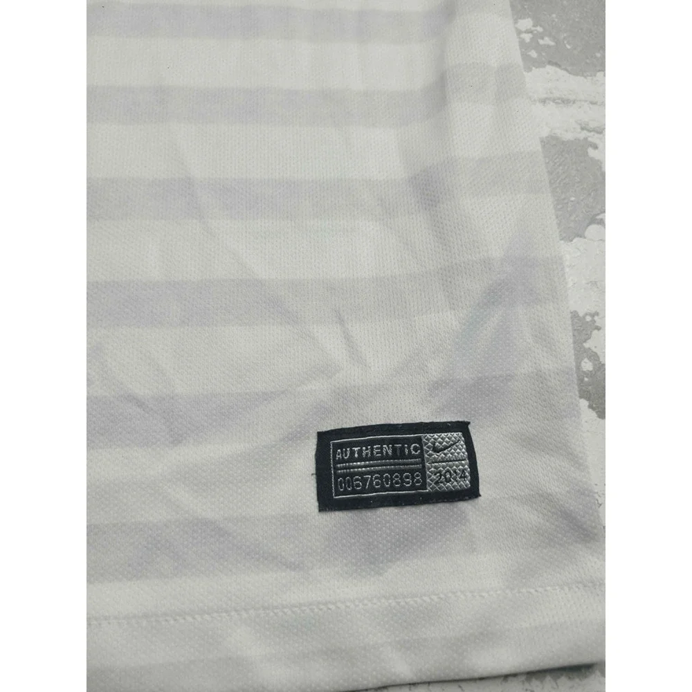 Nike France National Team Away Soccer Jersey 2014 Season Men's Small White/Gray - Picture 8 of 8